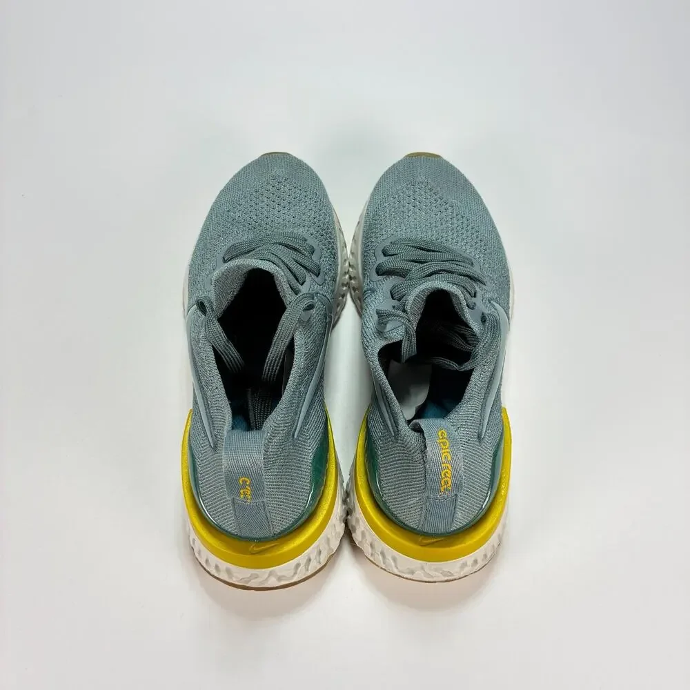 Nike Epic React Flyknit 2 Aviator Grey Running Shoes AQ3243-005 Youth Size 4Y